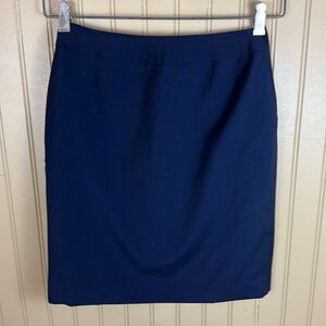 Episode Navy Blue Wool Mini Skirt Size 2